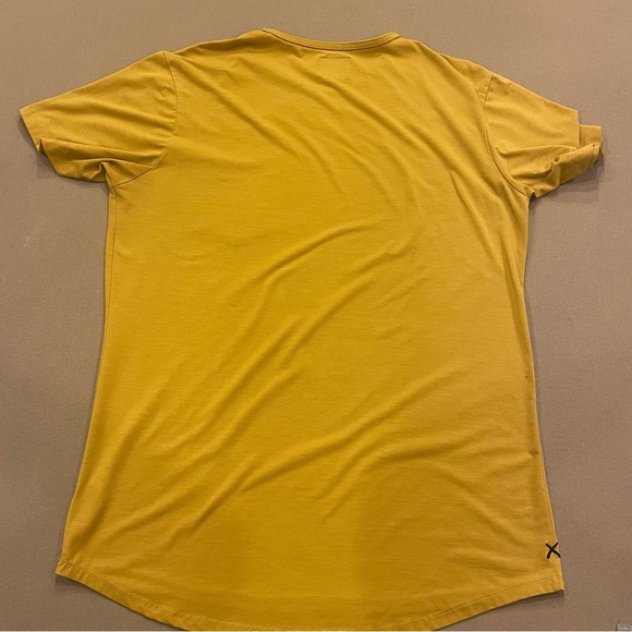 Men’s Cuts Clothing Elongated Pocket Tee Mustard Size Large - Picture 9 of 10